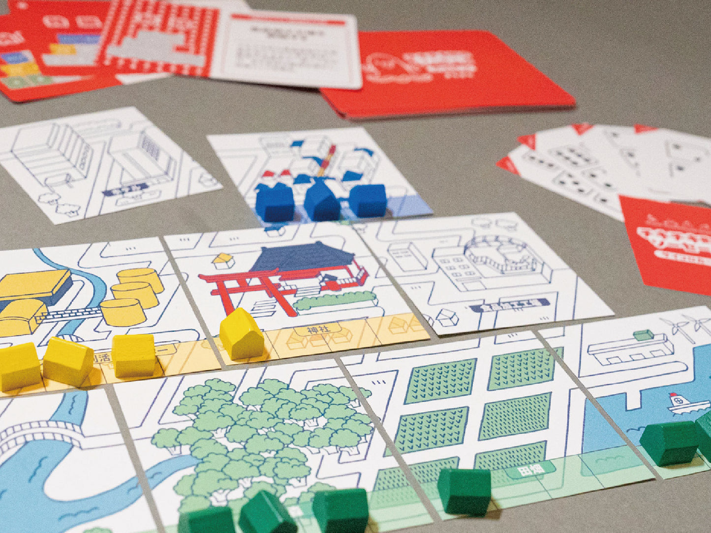 ボードゲーム「チキチキ町の ソーセー人」